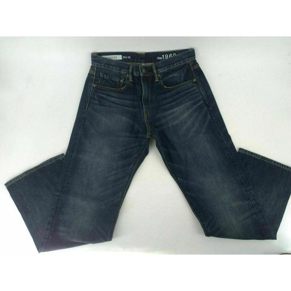 GAP 1969 LOOSE VINTAGE JEANS MENS SIZE 29X32 ZIP FLY NEW WITH TAGS